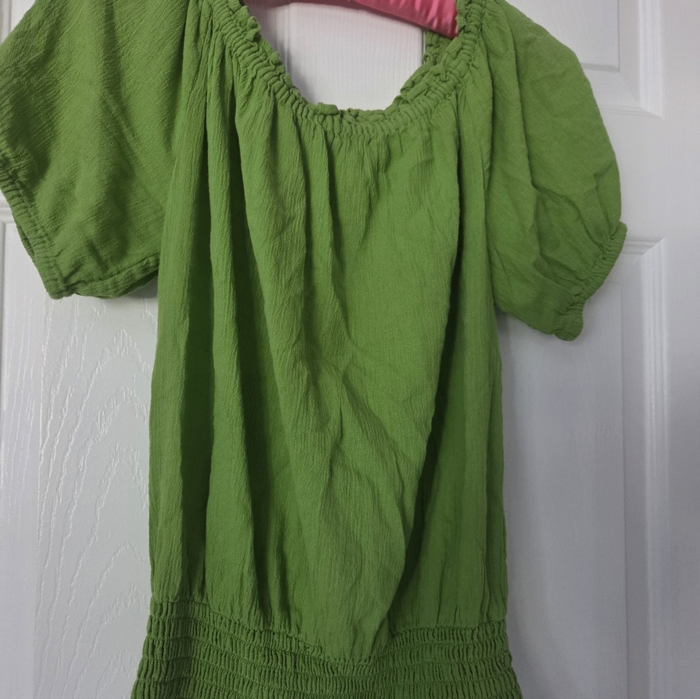 MICHAEL Michael Kors Green Blouse